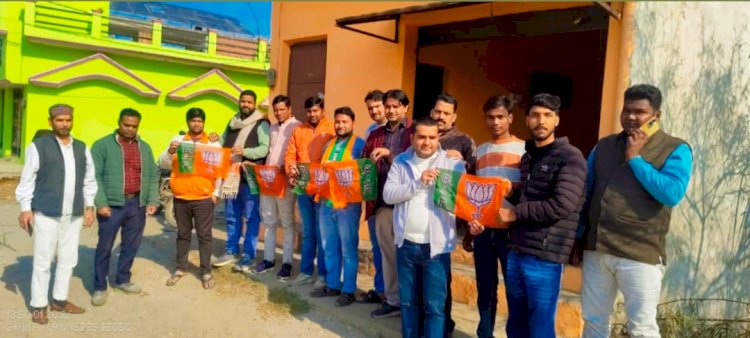 नितिन नवीन के निर्वाचन पर जश्न