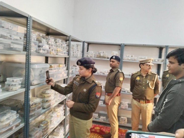 मीरगंज में शुरू हुआ जनपद का पहला ई-मालखाना