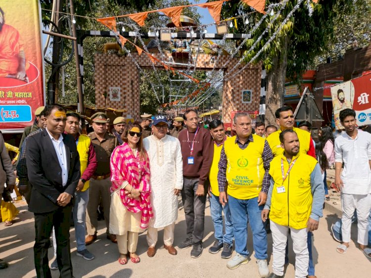 महाशिवरात्रि पर डीएम ने किया मंदिरों का निरीक्षण