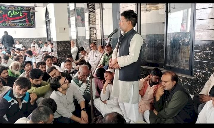 इमाम खामनेई की शहादत पर सैंथल में जुलूस