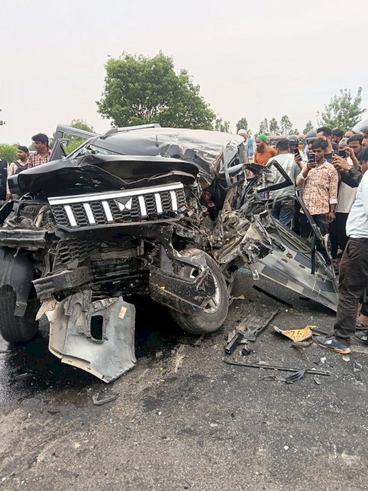 तेज रफ्तार ने छीनी चार जिंदगियां