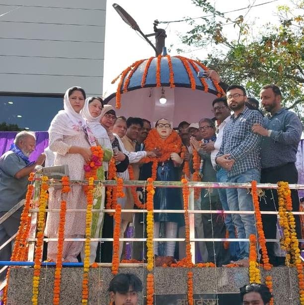 कांग्रेस ने मनाई अंबेडकर जयंती