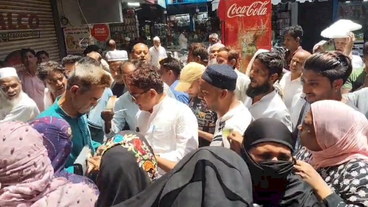 मेरठ: गैस सिलेंडर की किल्लत पर तिरंगा गैस एजेंसी पर भारी हंगामा, पार्षद ने लगाए 'मुर्दाबाद' के नारे