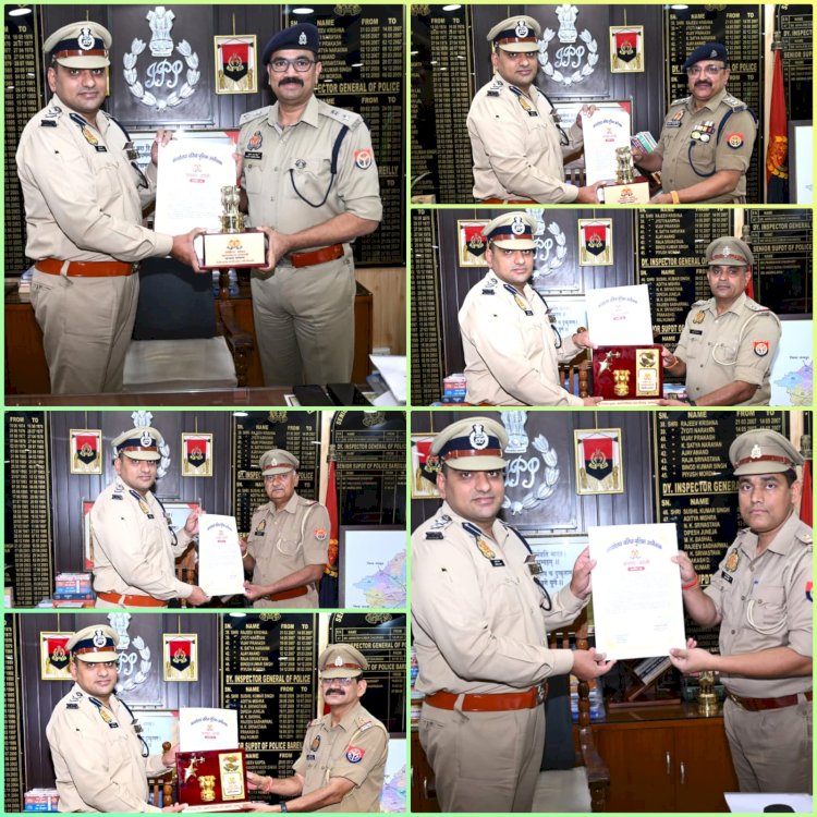 बरेली पुलिस की मासिक रैंकिंग जारी