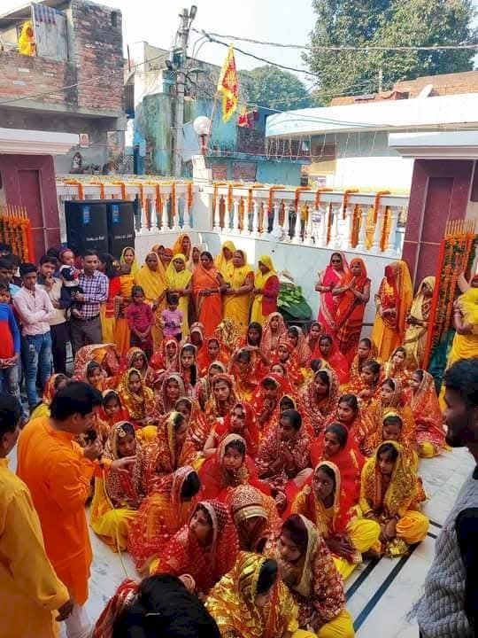 बरेली समाचार: सेंथल के शिव पार्वती मंदिर में अखंड रामायण पाठ शुरू