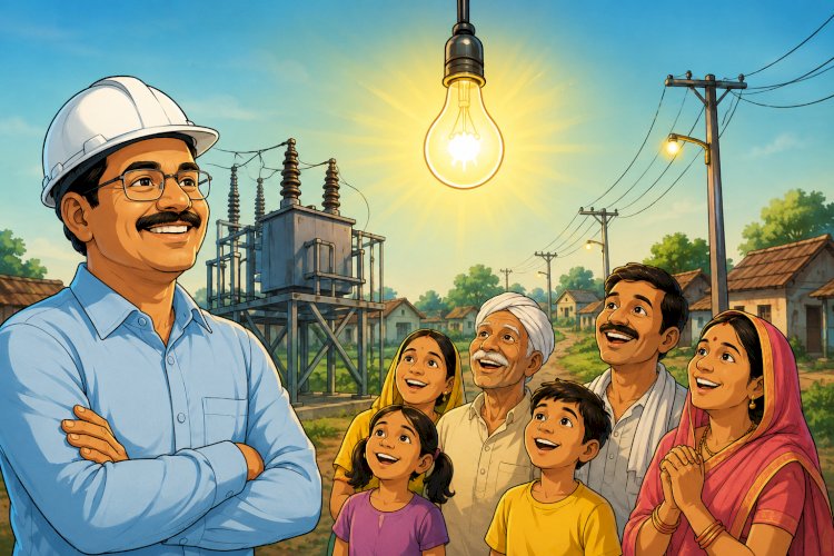 रोशनी ने दी दस्तक, उम्मीदों ने खोले दरवाज़े