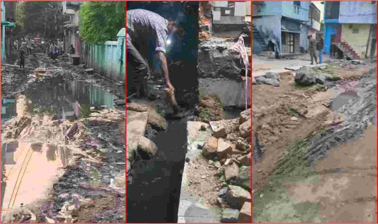 मोहर्रम मेले के रास्तों की बदहाली से परेशानी
