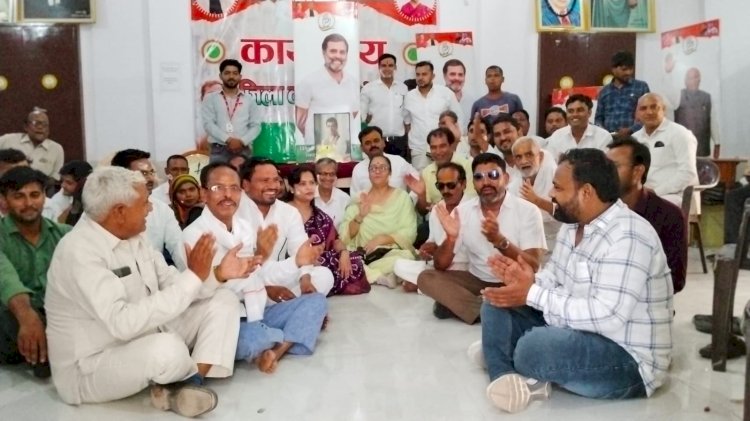 कांग्रेस कार्यकर्ताओं ने मनाया राहुल गांधी का 56वां जन्मदिन