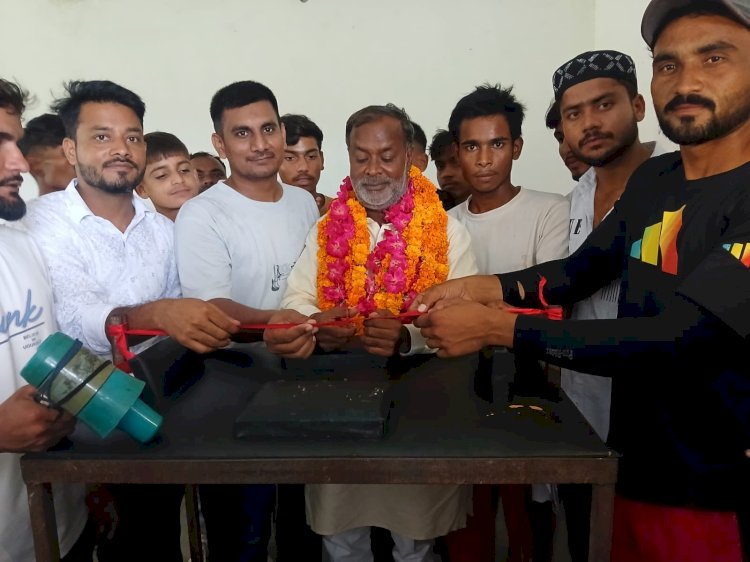 आर्म रेसलिंग प्रतियोगिता में पहुंचे राम बहादुर लोधी, विजेता खिलाड़ियों को किया सम्मानित