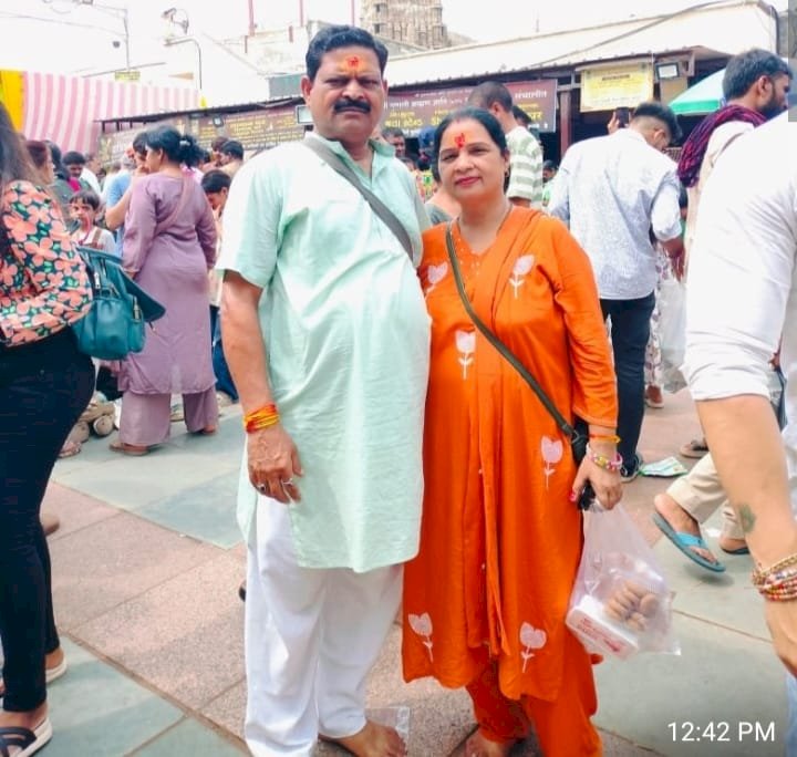 चार धाम और द्वादश ज्योतिर्लिंग दर्शन के बाद सैंथल लौटे सुशील गुप्ता